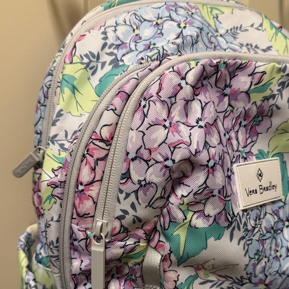 Vera Bradley Outlet Large Pastel Floral Backpack - Picture 4 of 16